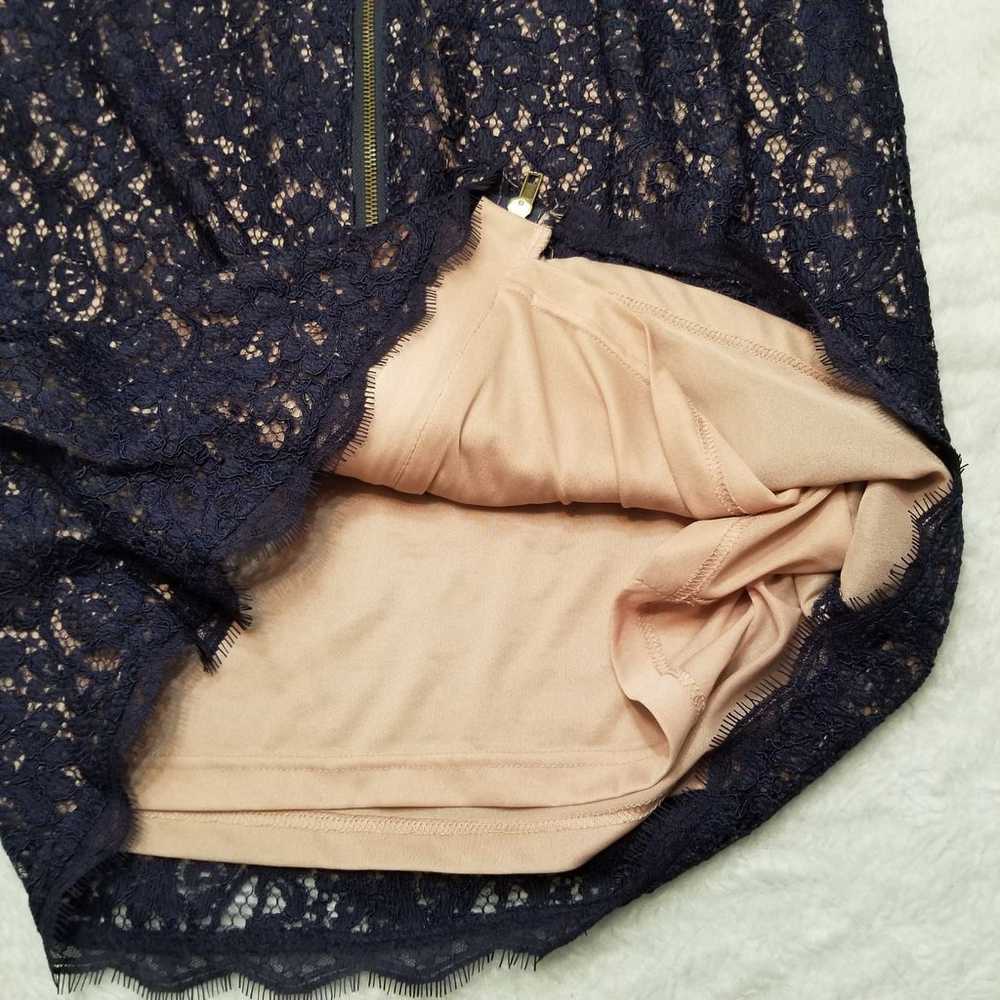 Adrianna Papell Lace Mini Dress Size 16 - image 8