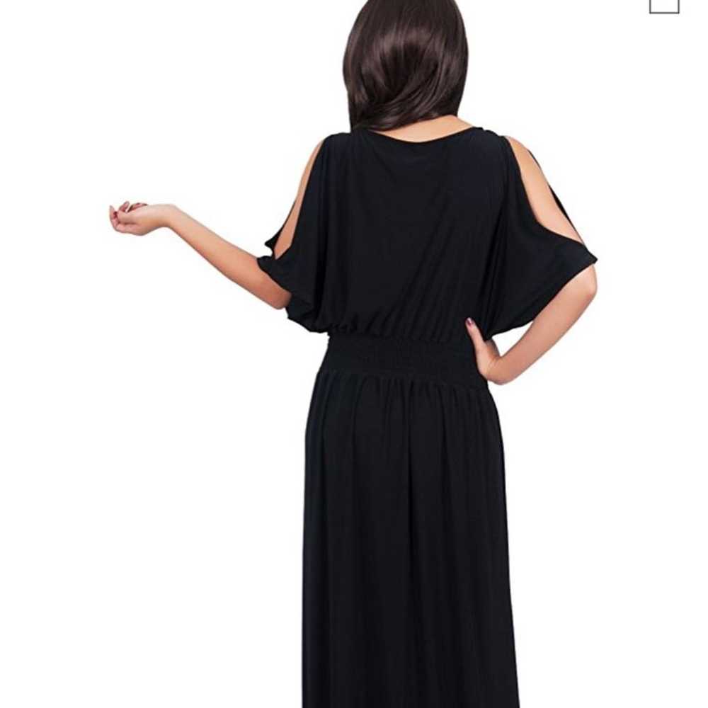 Formal Black Maxi Dress - image 3