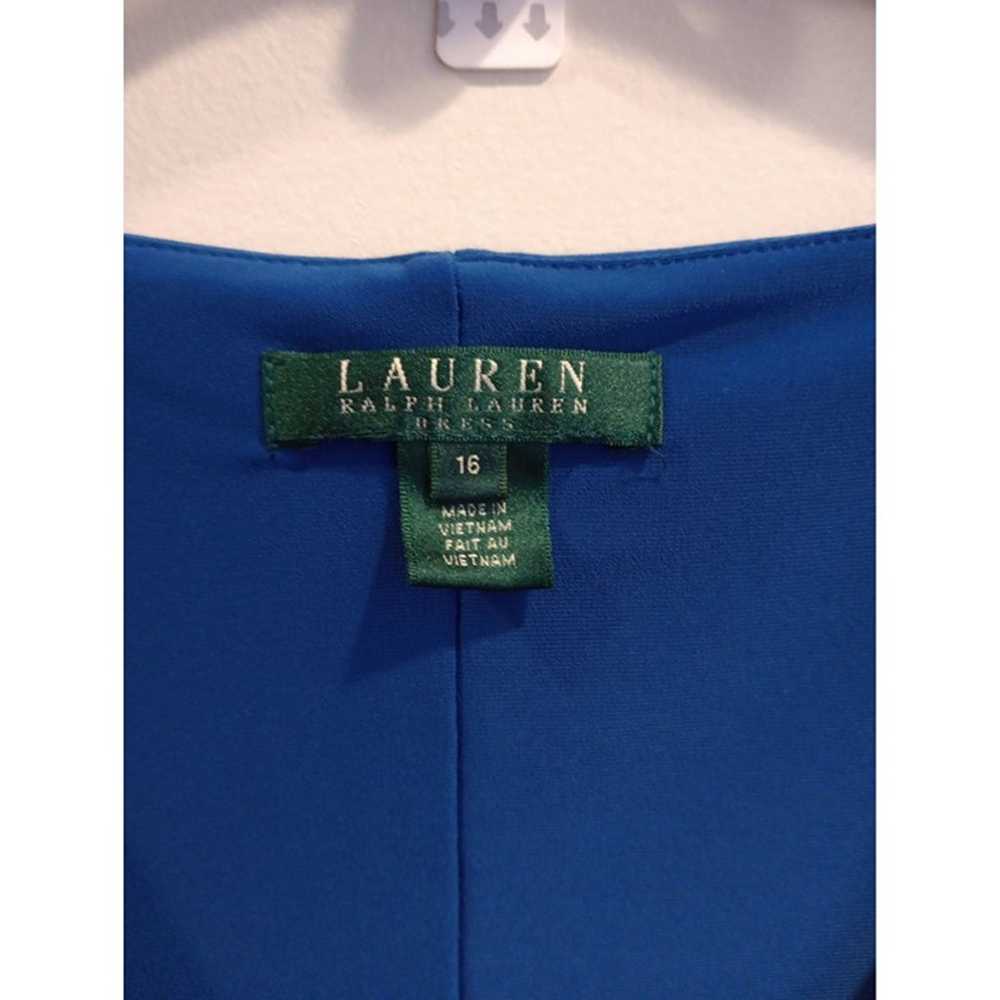 Royal blue dress size 16 Lauren by Ralph Lauren - image 5