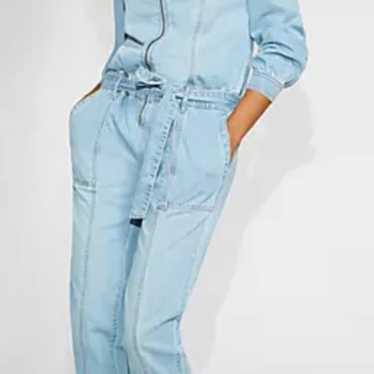 Gabrielle union best sale jean jumpsuit