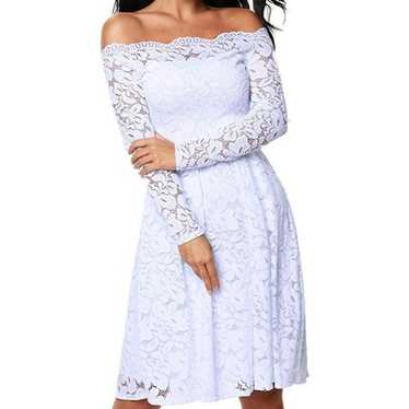 White Lace Dress Size 3XL! - image 1