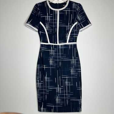 Badgley Mischka | women’s geometric print dress |… - image 1