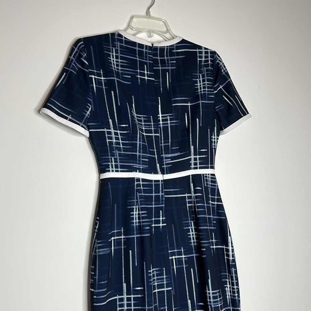 Badgley Mischka | women’s geometric print dress |… - image 4