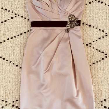 Woman bridesmaid formal dress blush size 6 (Brand 