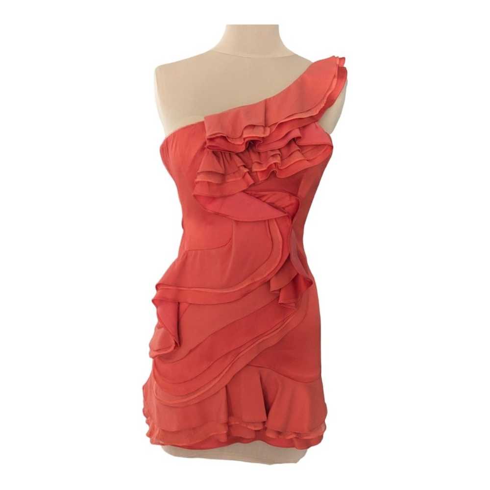 bcbgmaxazria Coral One Shoulder mini dress size 0 - image 1