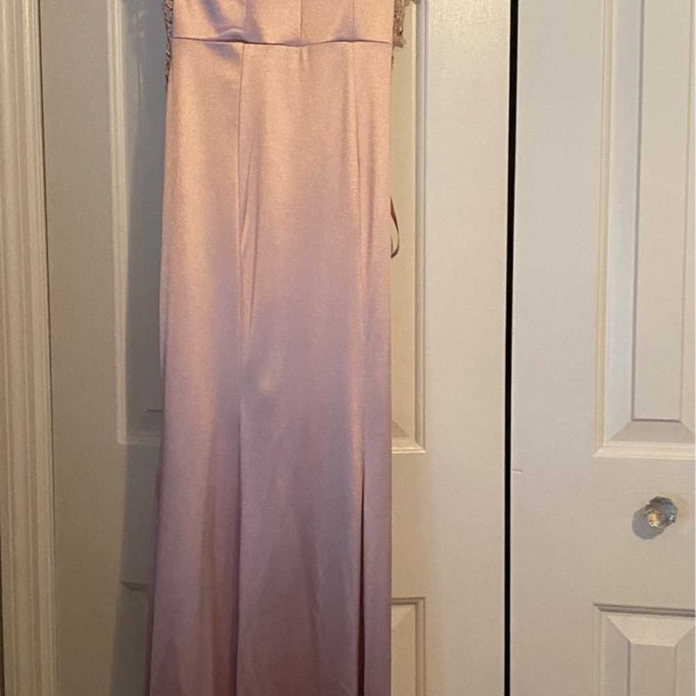 Pink prom dress - image 1