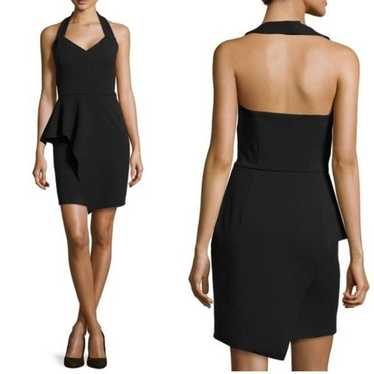 Halston Heritage Sweetheart Peplum Cocktail Dress - image 1