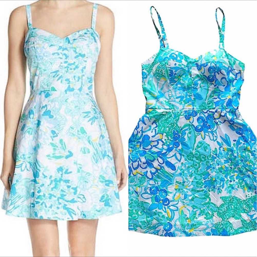 Lilly Pulitzer Cotton Fit & Flare Dress - image 1