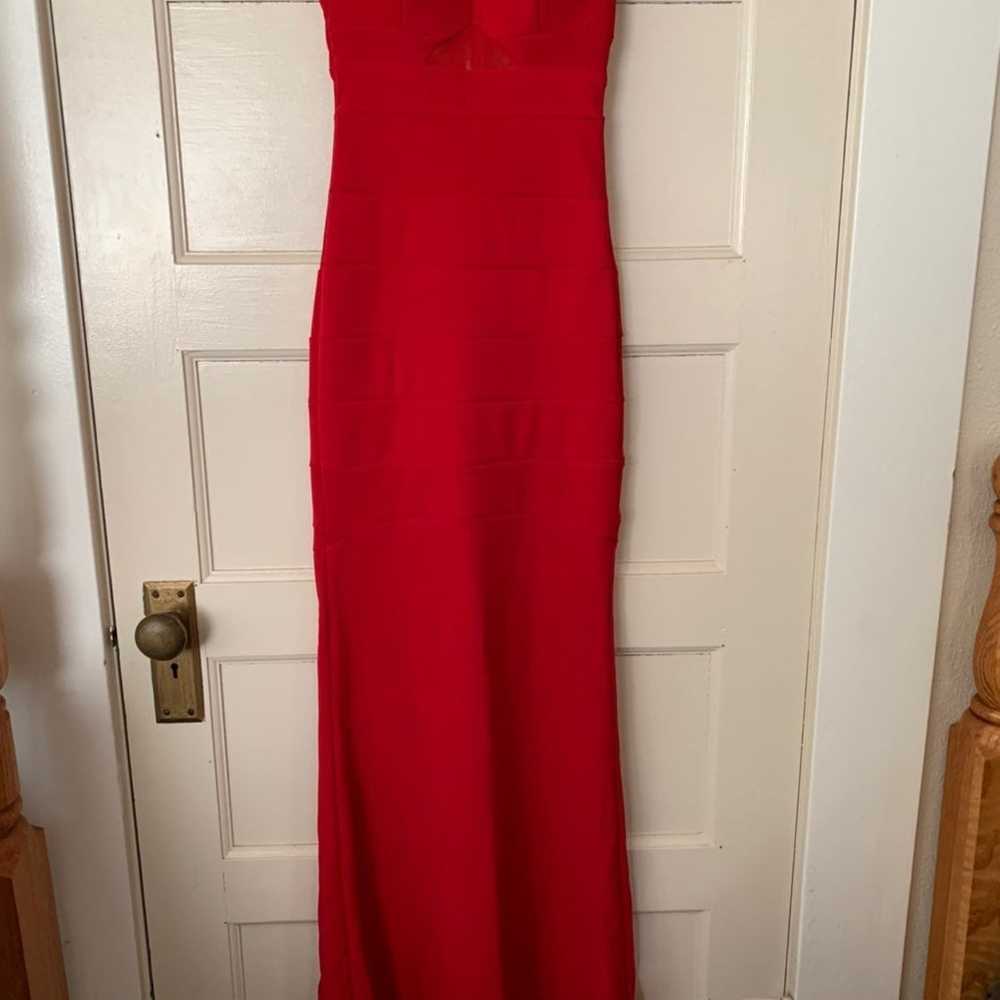 Honey and Rosie red formal dress - image 3