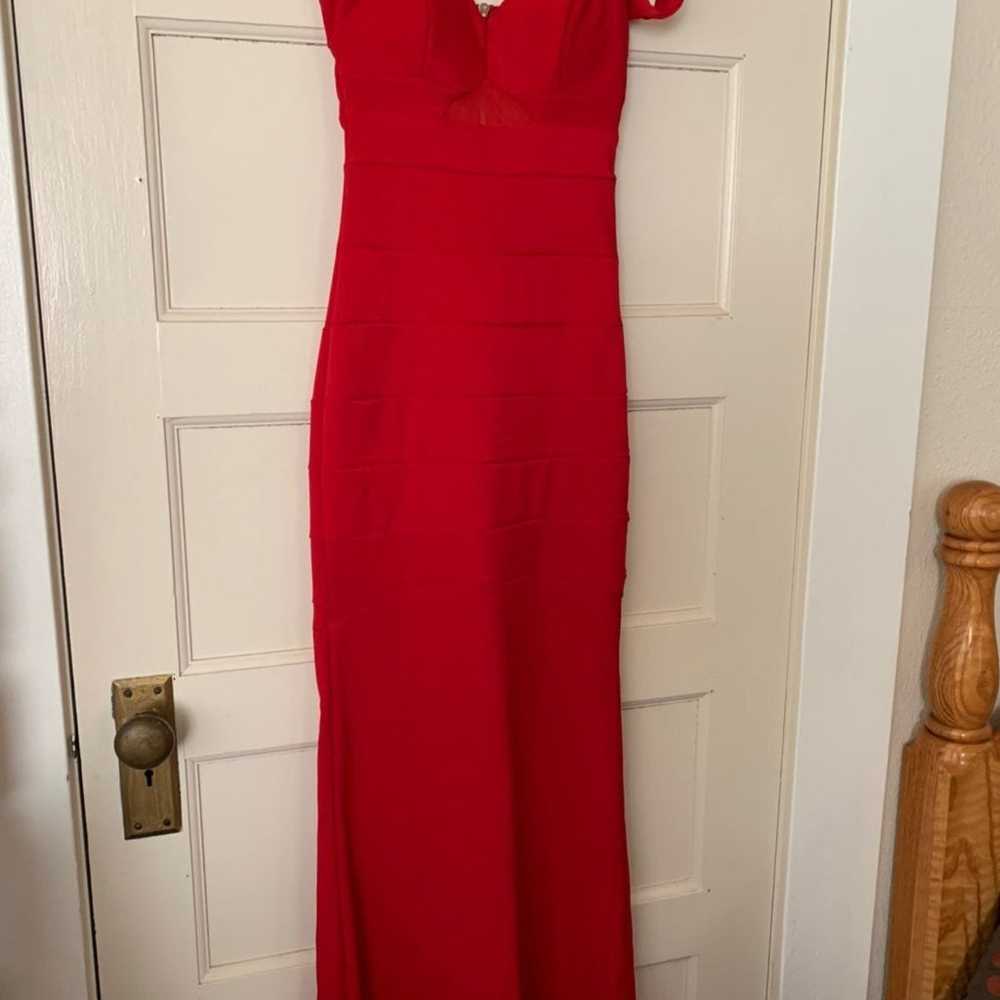 Honey and Rosie red formal dress - image 5
