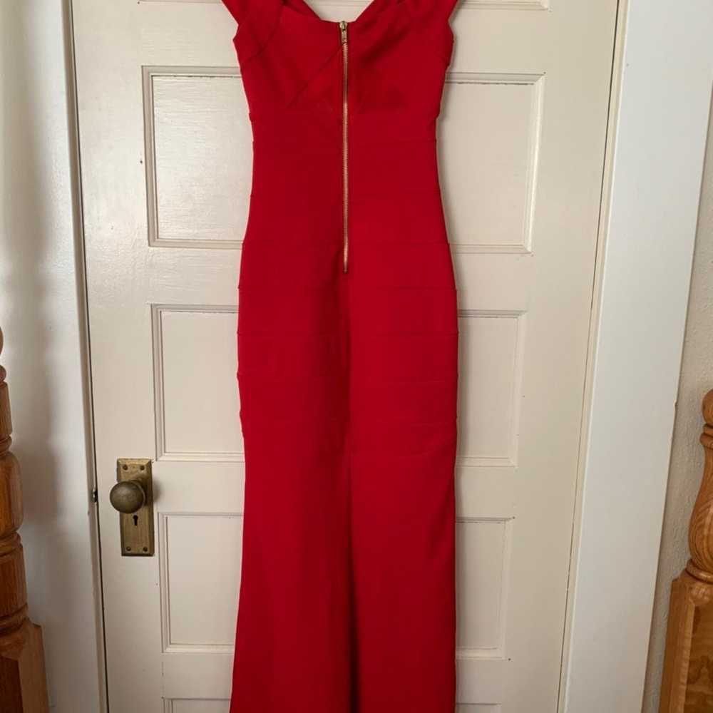 Honey and Rosie red formal dress - image 6