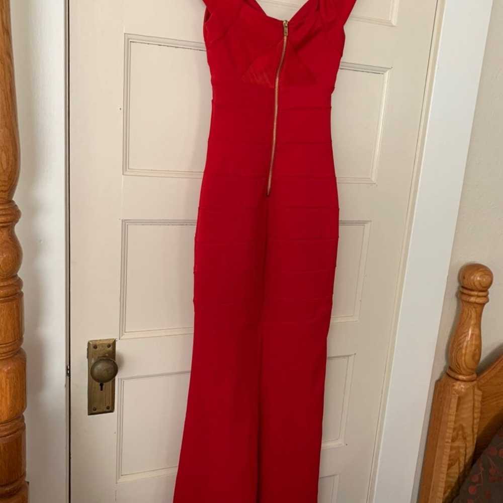 Honey and Rosie red formal dress - image 7