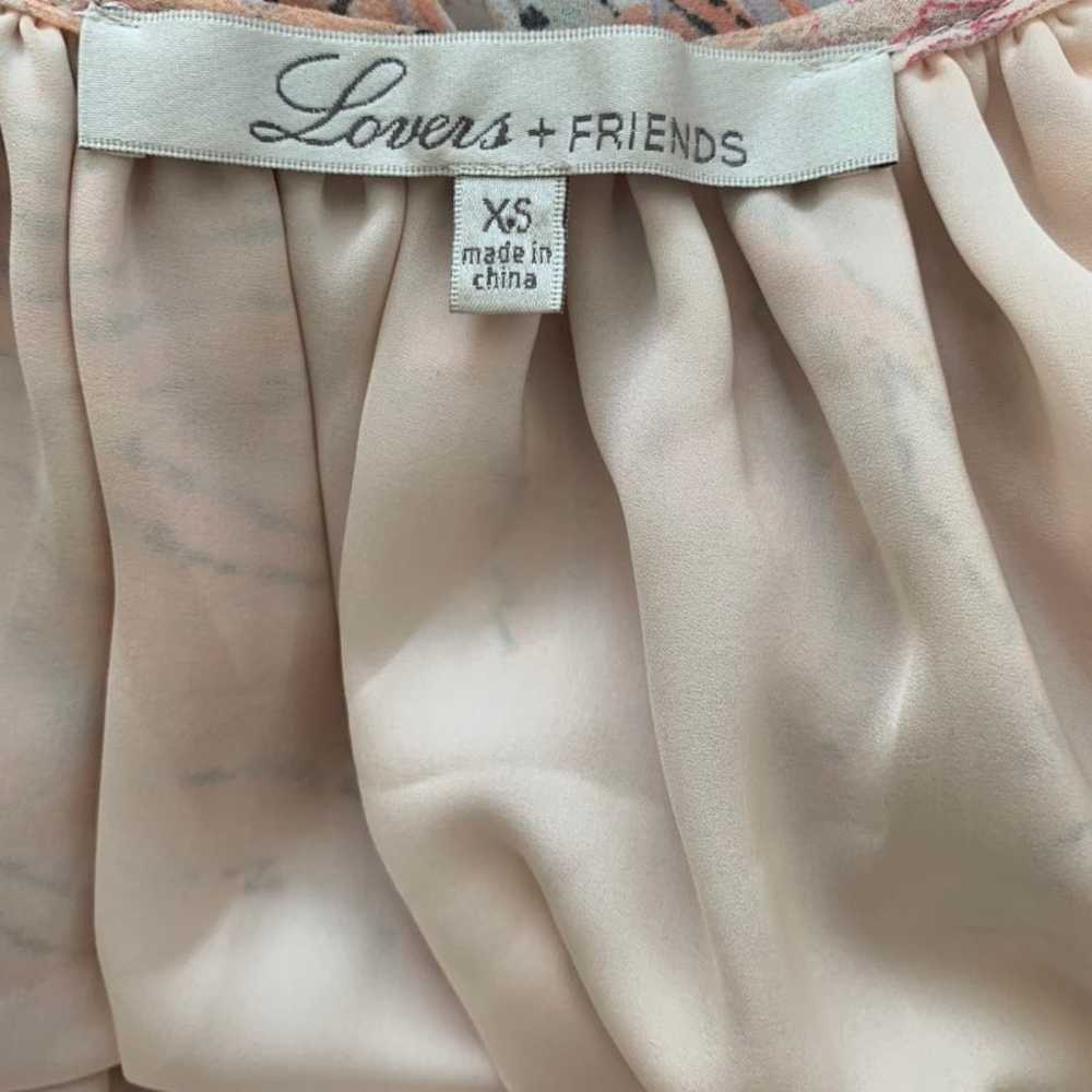 Lovers + Friends Peach Maxi Slip Dress - image 6
