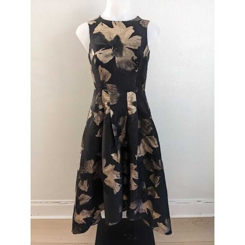 Shoshanna Size 0 Jacquard Coraline High Low Dress… - image 6