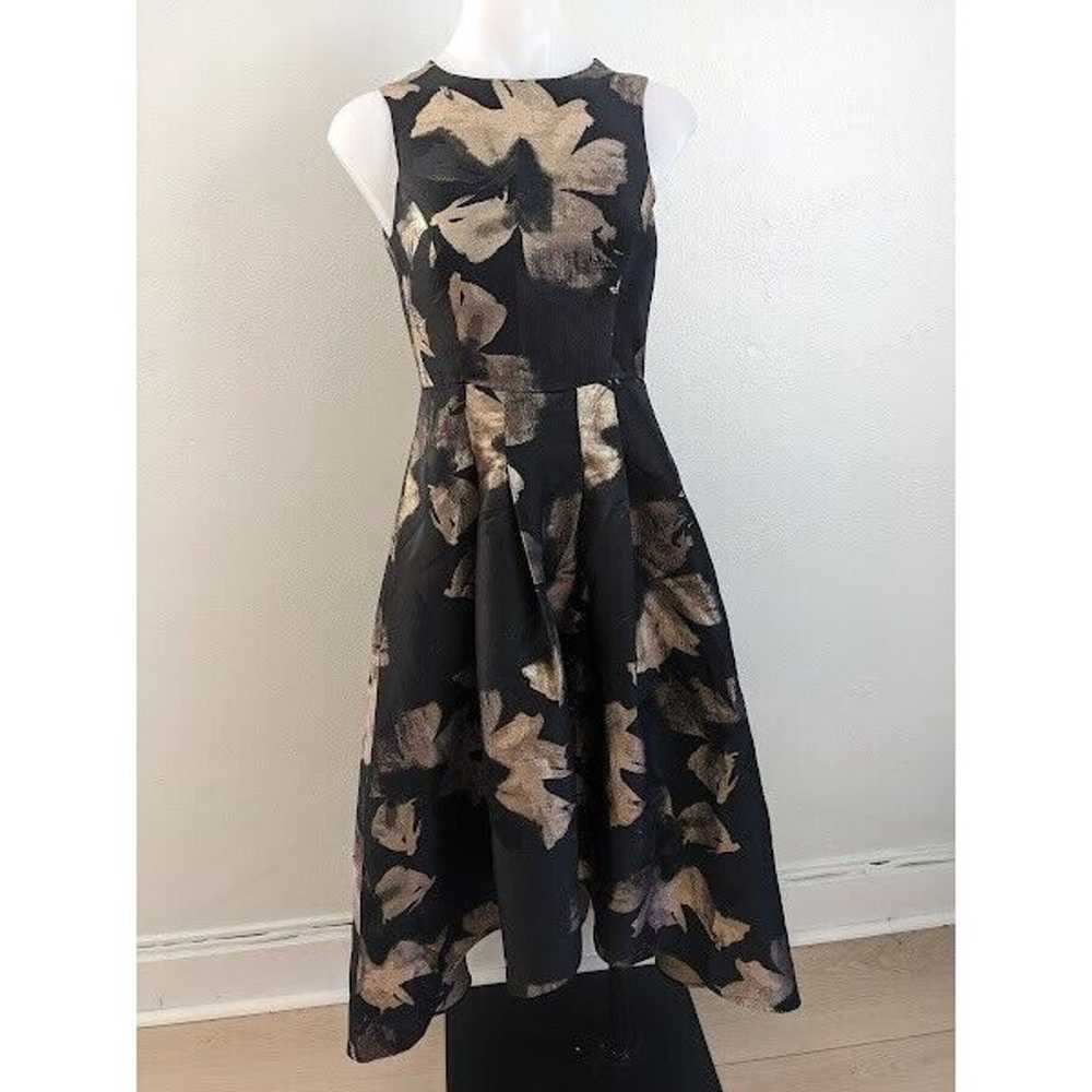 Shoshanna Size 0 Jacquard Coraline High Low Dress… - image 7