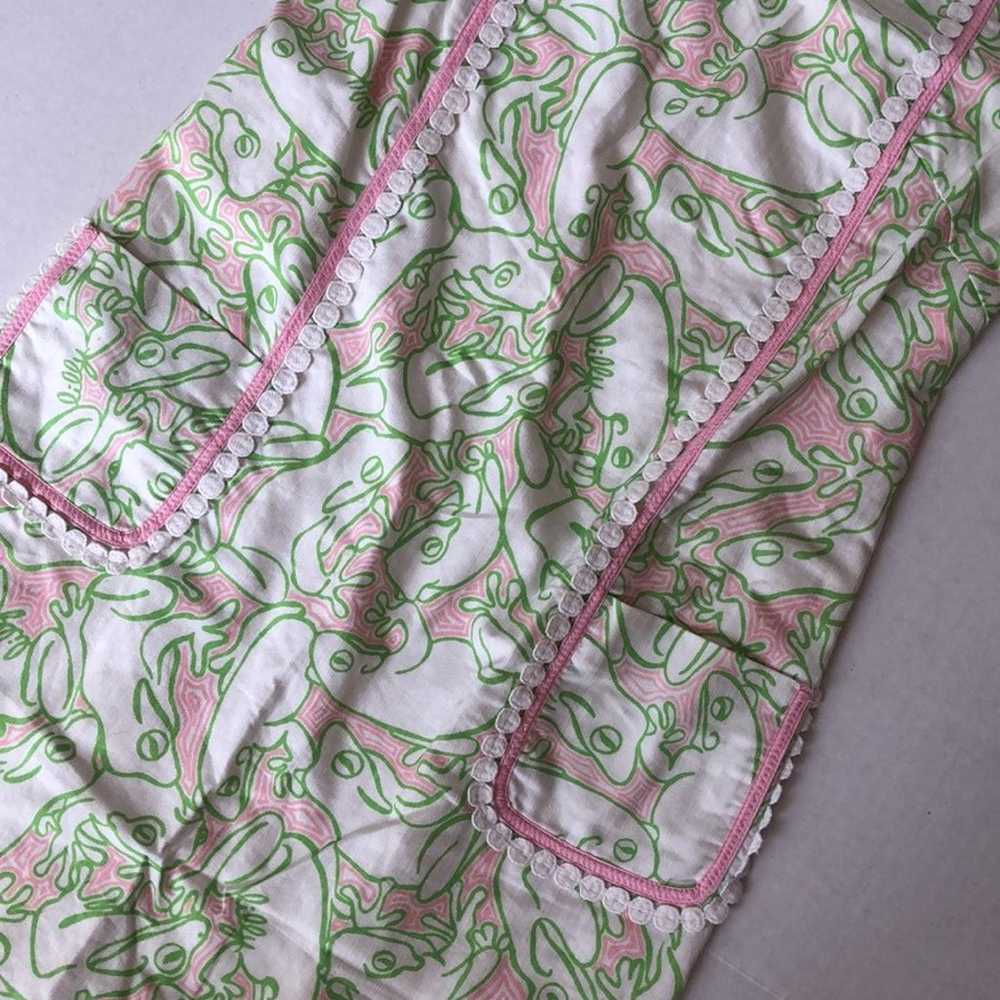 Lilly Pulitzer Frog Print Dress - image 3