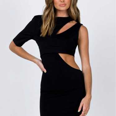 Princess Polly Wylde Mini Dress Black - image 1