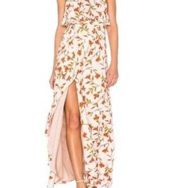 Golden ray maxi in palm print- lovers and friends - image 1