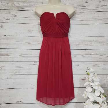 Cherry Red Bridesmaid Dresses