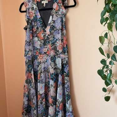 Rebecca Taylor Floral silk dress - image 1