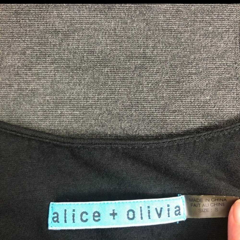 Alice + Olivia Leather Panel Dress - image 6