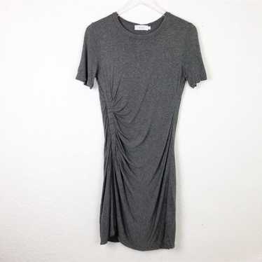 A.L.C. | Gray Ruched Sally Dress Size Small