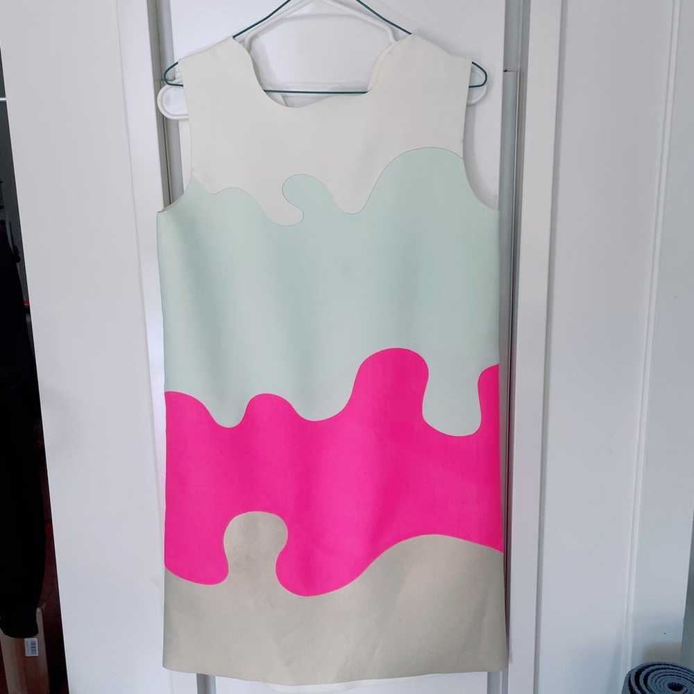 Like new color block dress from emerging Designer… - image 1
