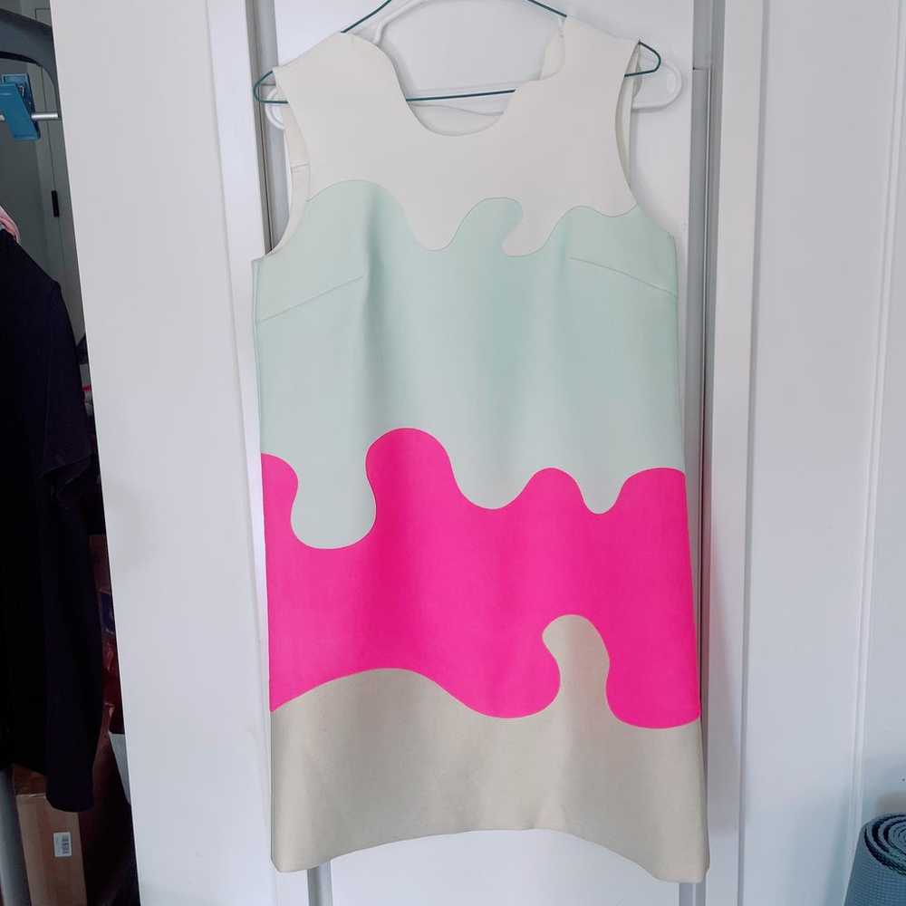 Like new color block dress from emerging Designer… - image 2