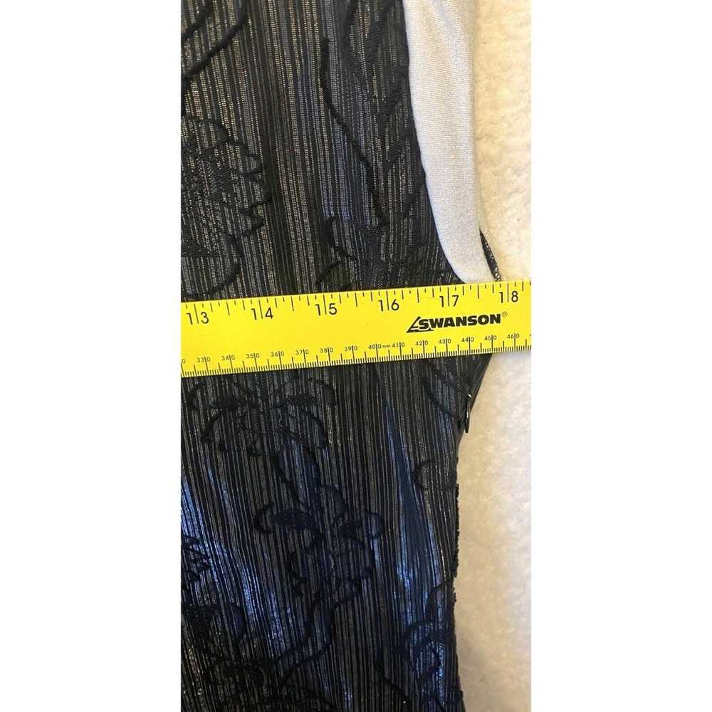 Eva Franco Anthropologie Shimmer Woven Lined Slee… - image 6