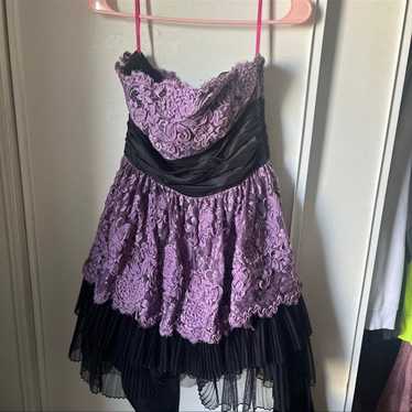 Betsey Johnson Purple Y2K Dress - 8