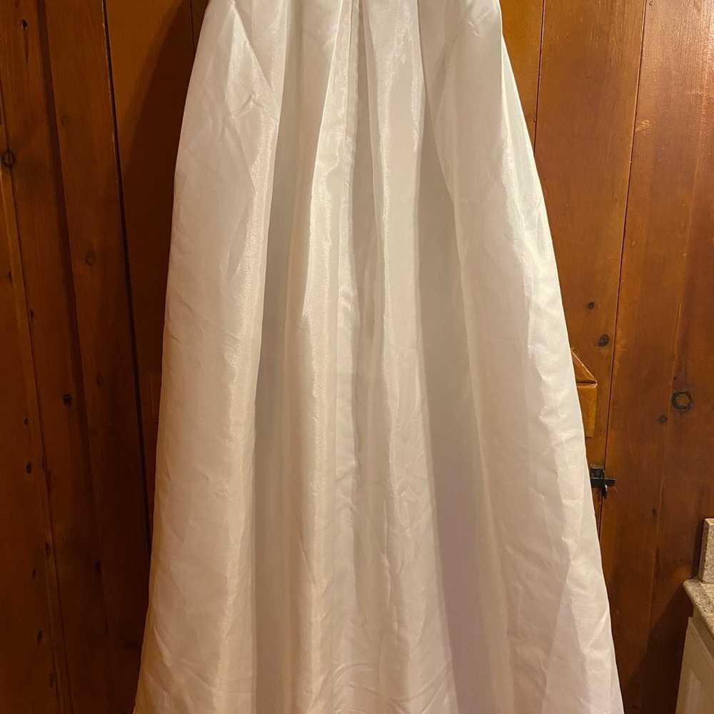 LuLus Wedding Dress Ready For Romance Ivory Sleev… - image 4