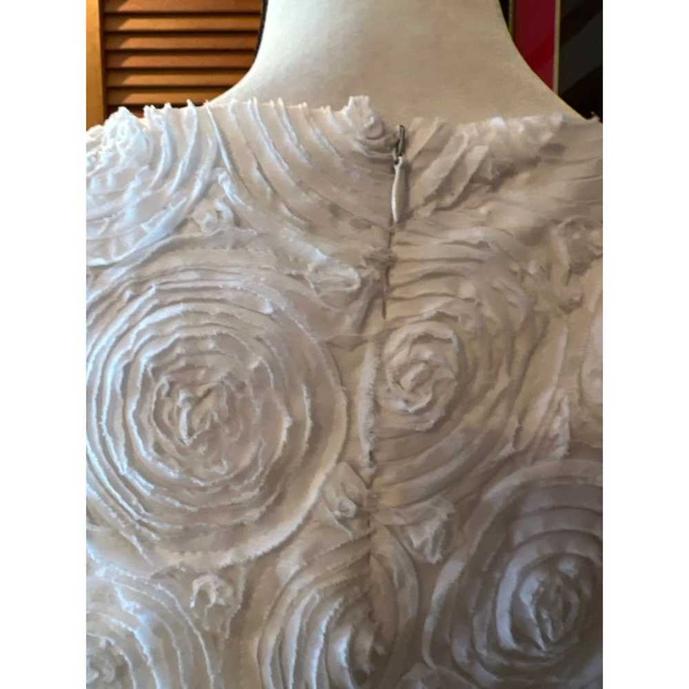 Calvin Klein White Rose Soutache Dress — 8 - image 8