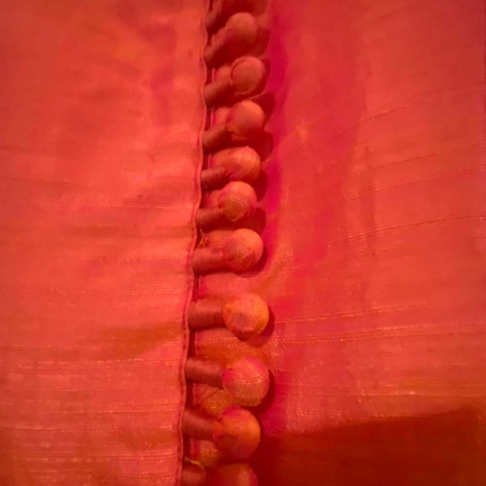 Orange khaadi silk kurti - image 5