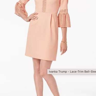 Ivanka Trump lace bell sleeve dress - image 1