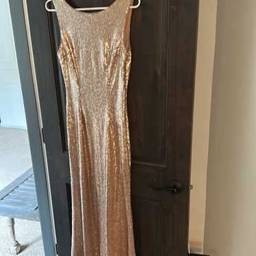 Lulus 2024 gold dress