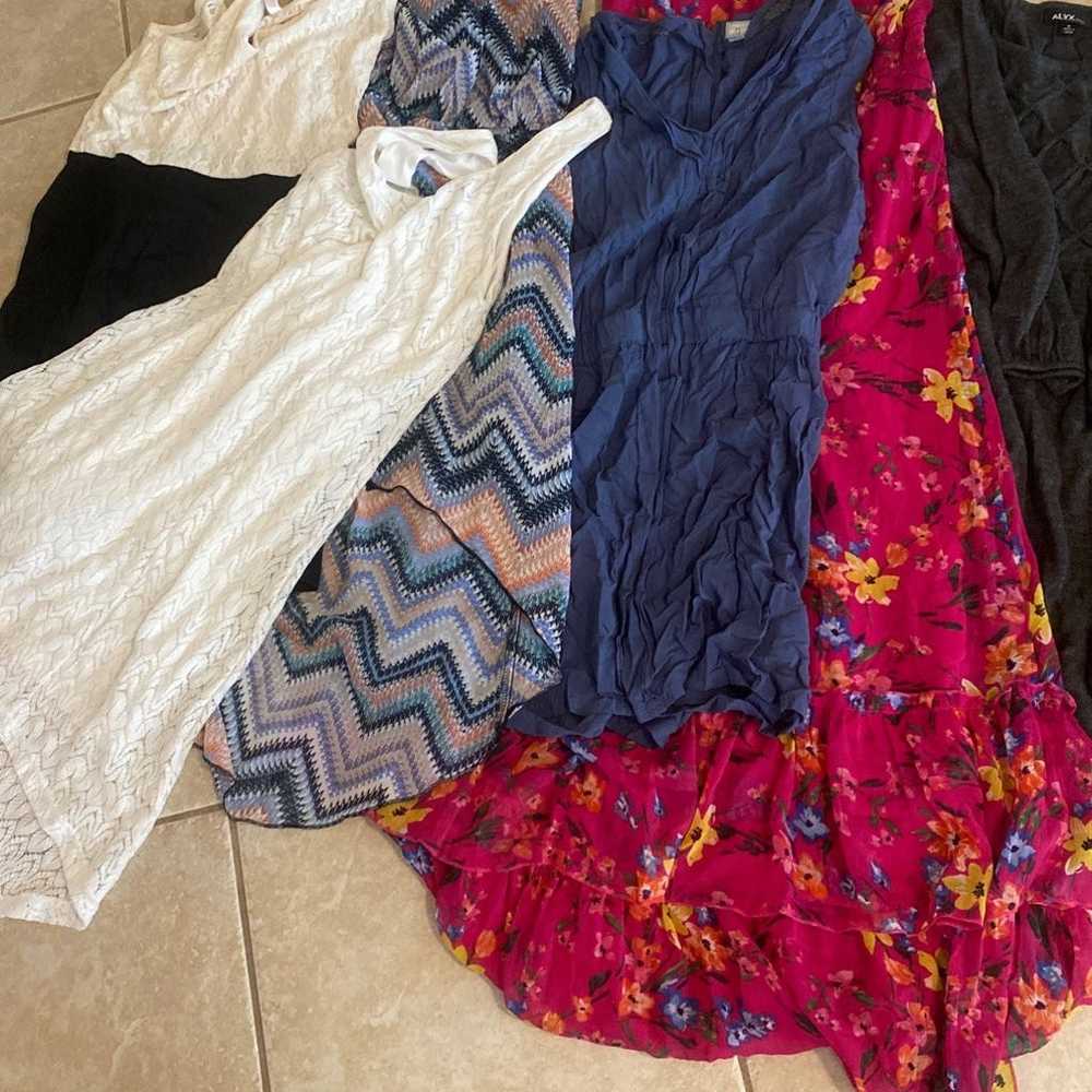 Wholesale 11 dresses size m medium lot old navy c… - image 4
