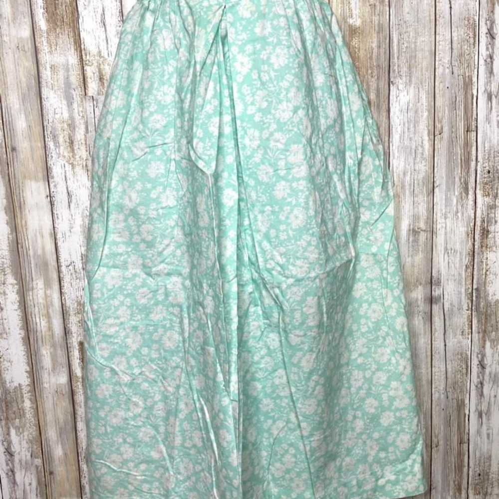 Vintage Lanz Original Puff Sleeve Floral Dress Si… - image 2