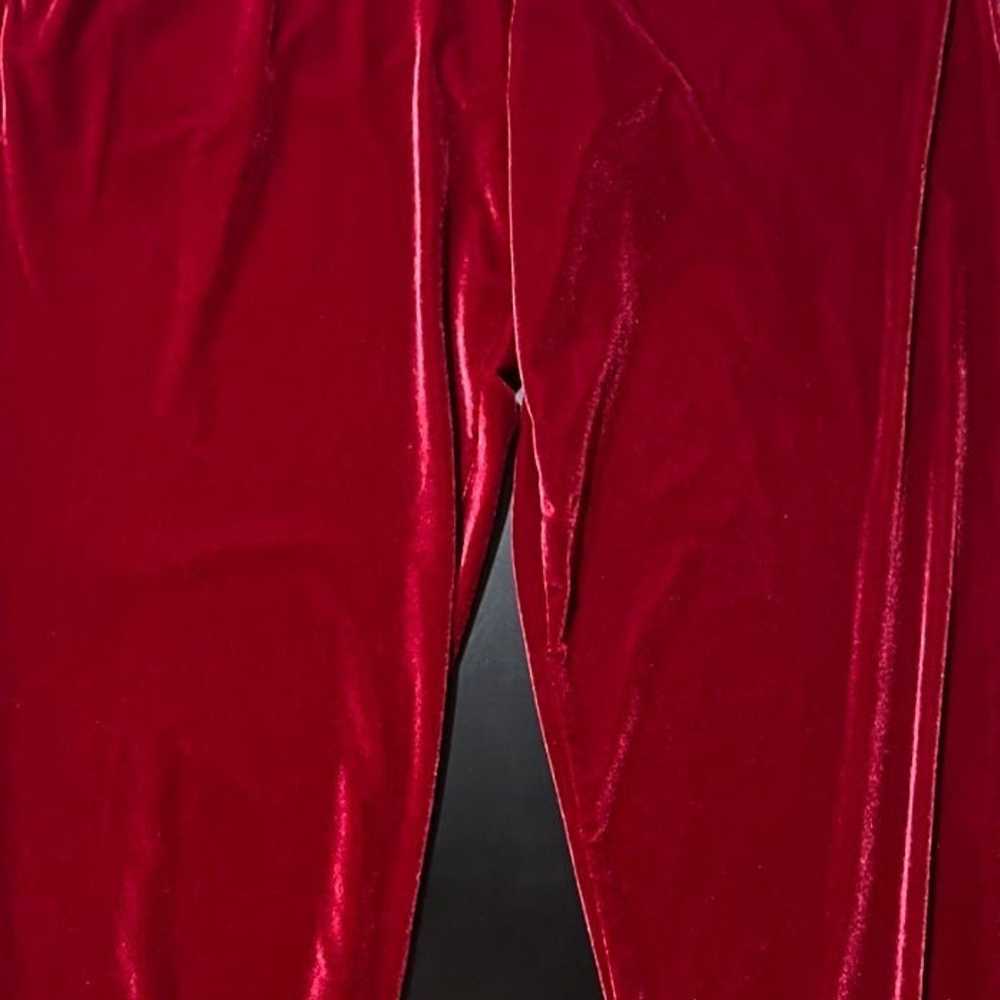 Fabletics 2 piece Velour Track Suit Red in Women’… - image 2