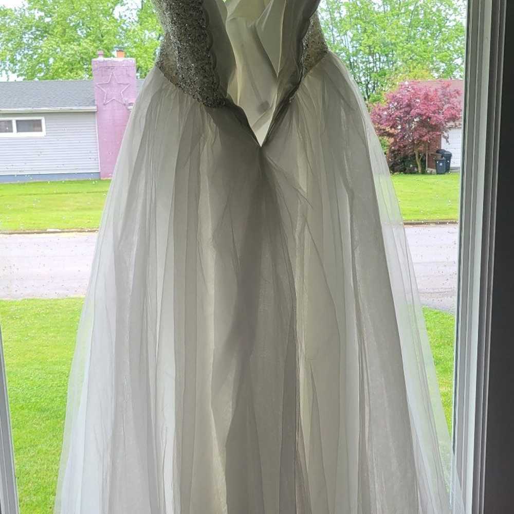 White ballgown - image 10