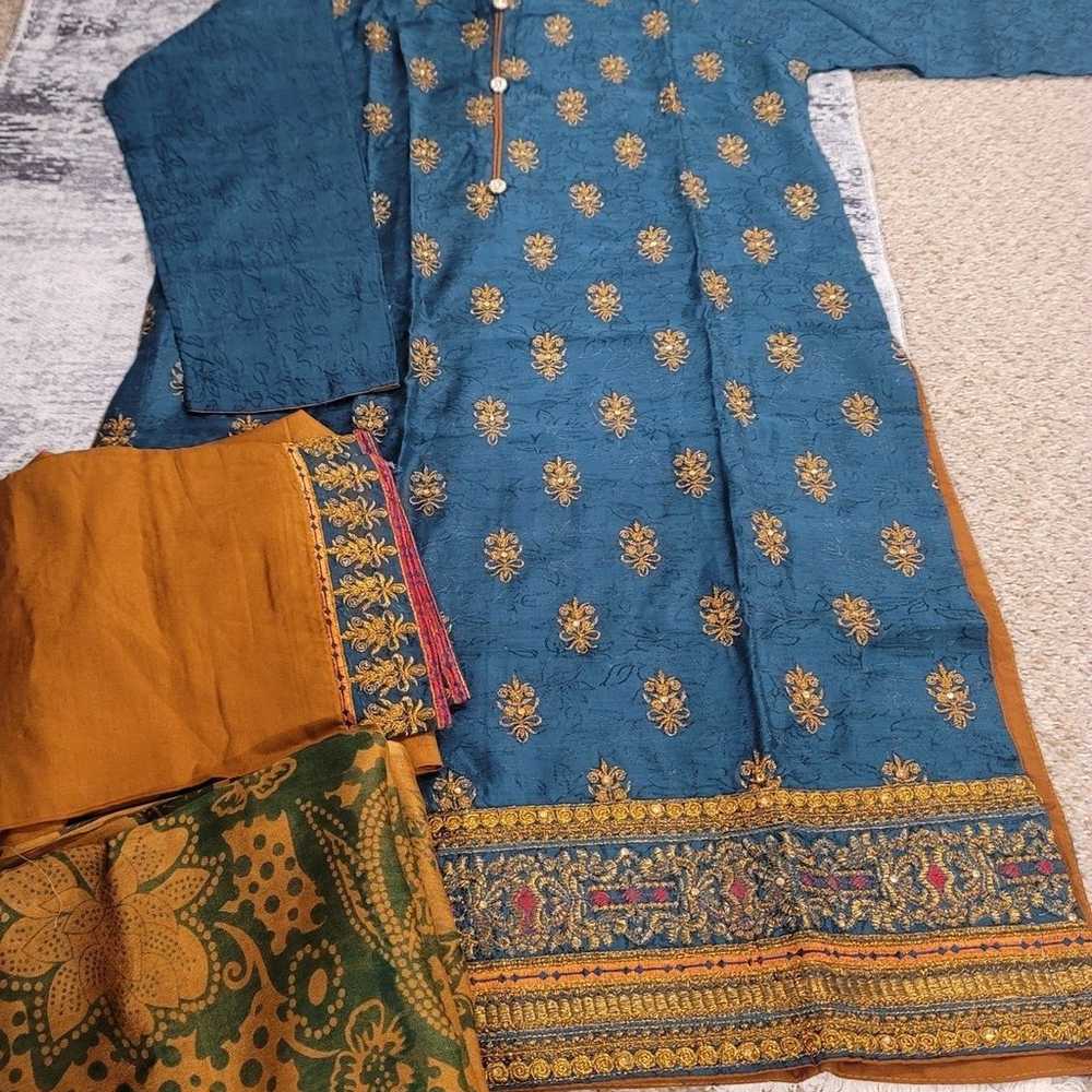 Pakistani Silk Dress(Eid Sale) - image 6
