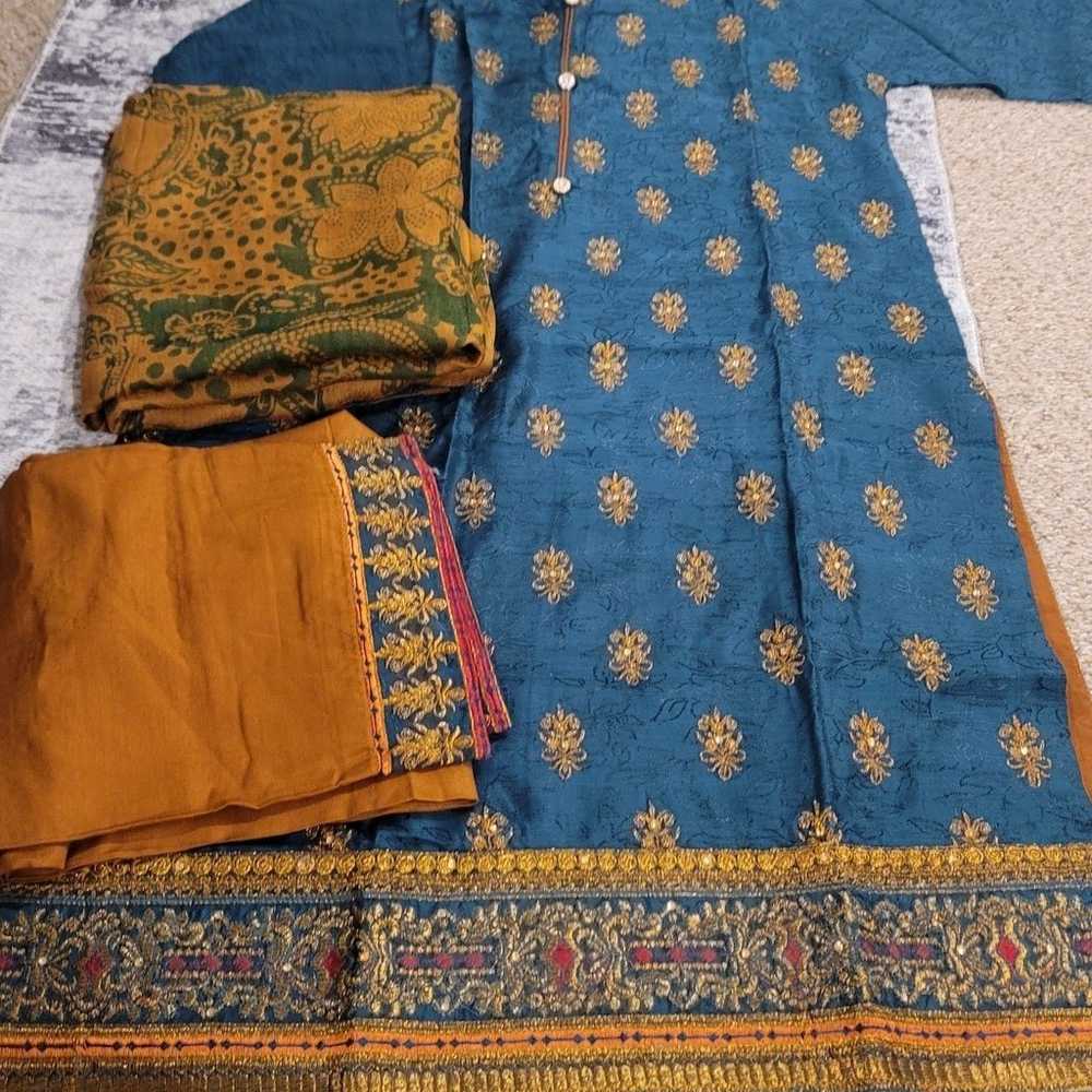 Pakistani Silk Dress(Eid Sale) - image 7