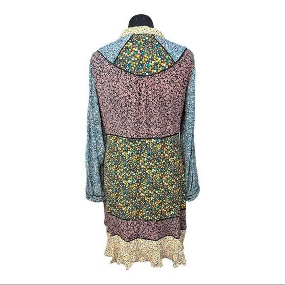 Multi Color Anthropologie MAEVE Boho Teya Patchwo… - image 6