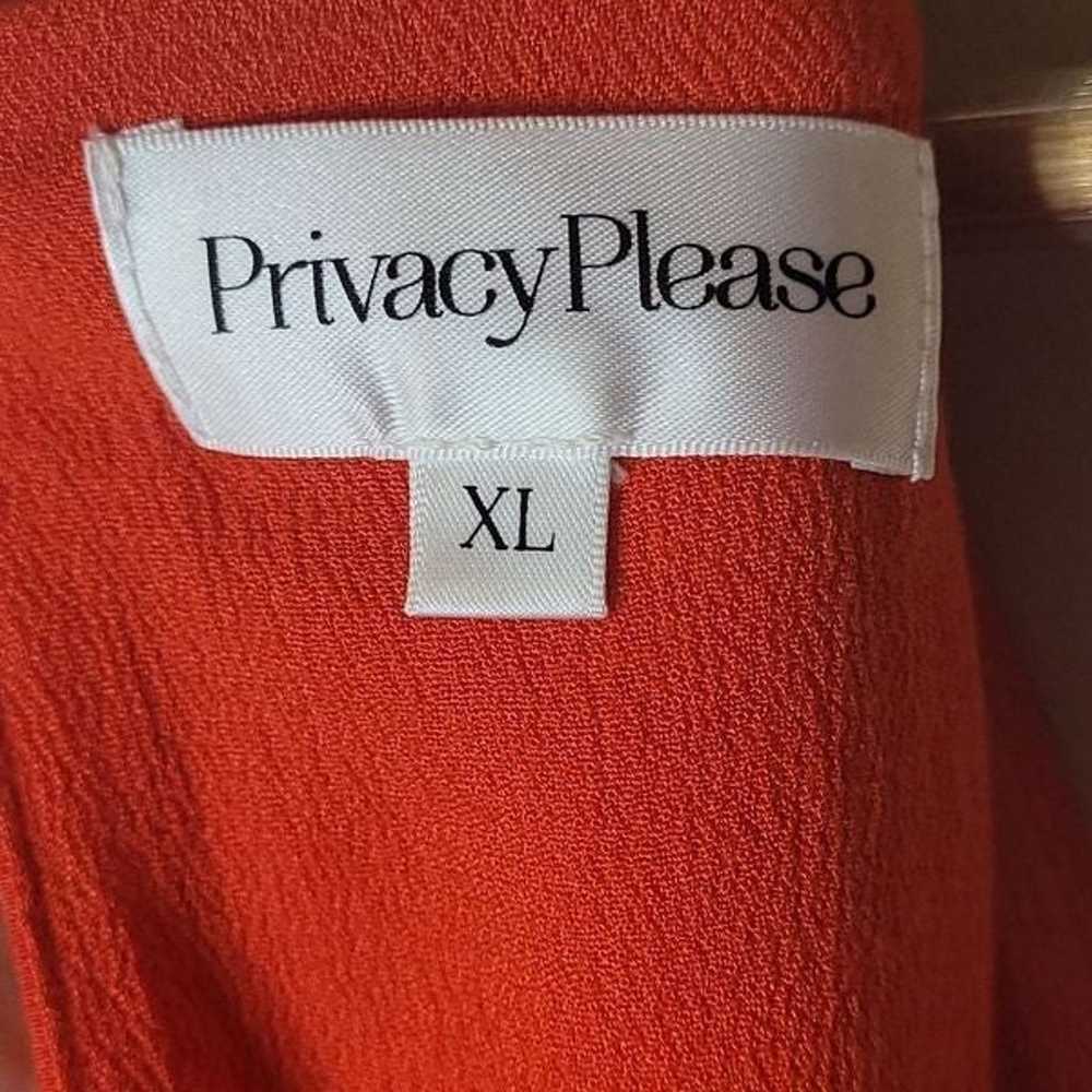 Privacy Please Samara Red Dress Size XL - image 4