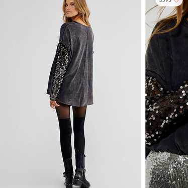 Free people sparkle top