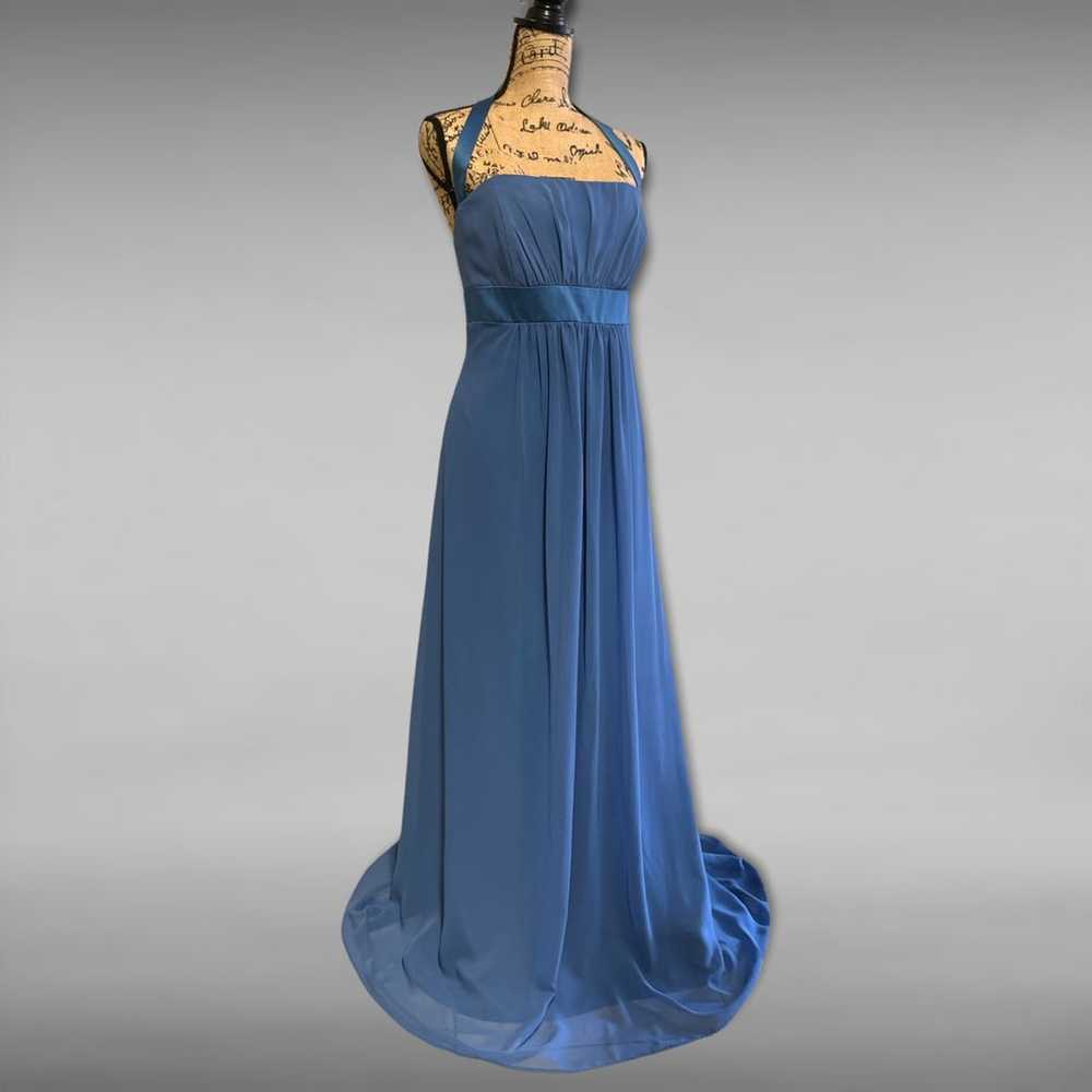 Alfred Angelo Halter Bridesmaid Evening Gown Maxi… - image 4