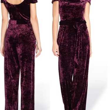 Chic Crushed Velvet Jumpsuit
-TAHARI