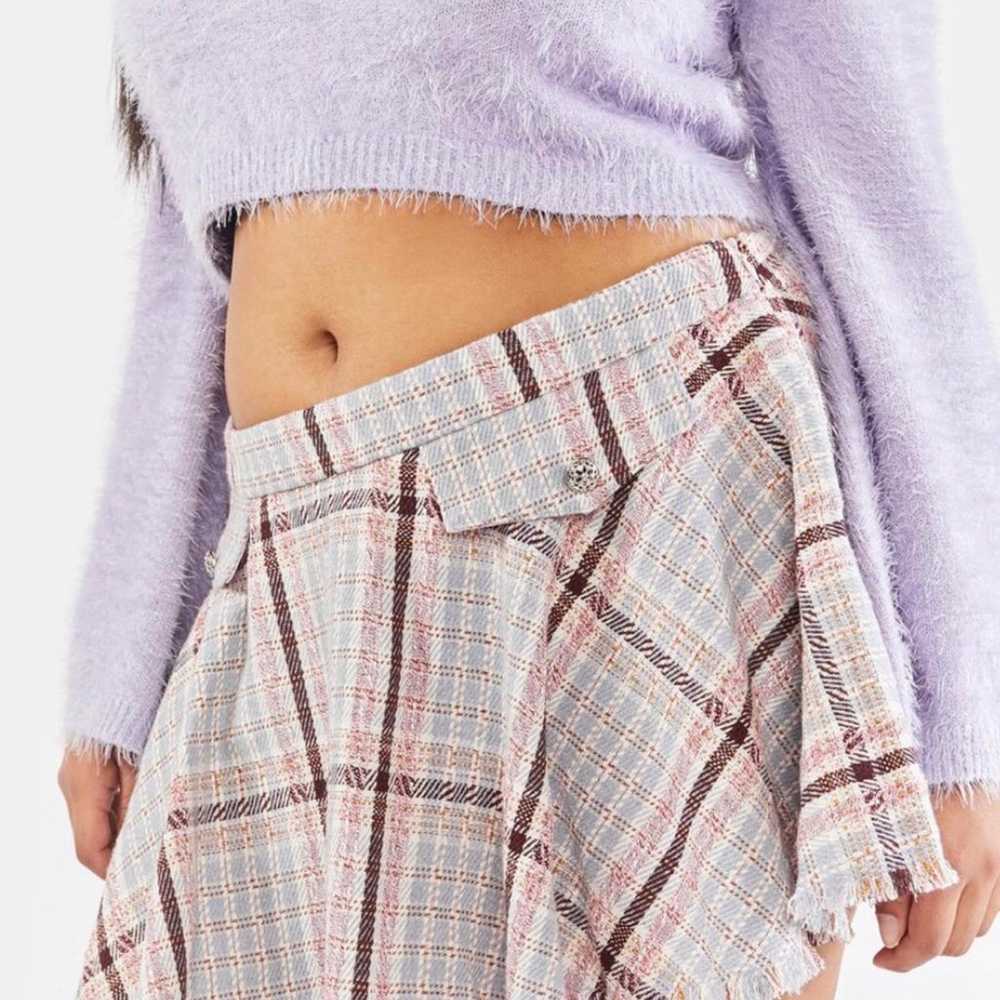 Plus size plaid tweed skirt 2x - image 3