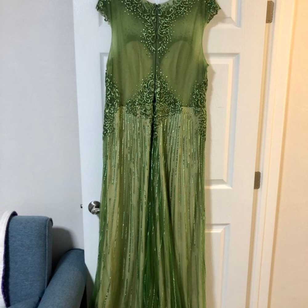 Elegant Beaded dress- Green Size 20w - image 3