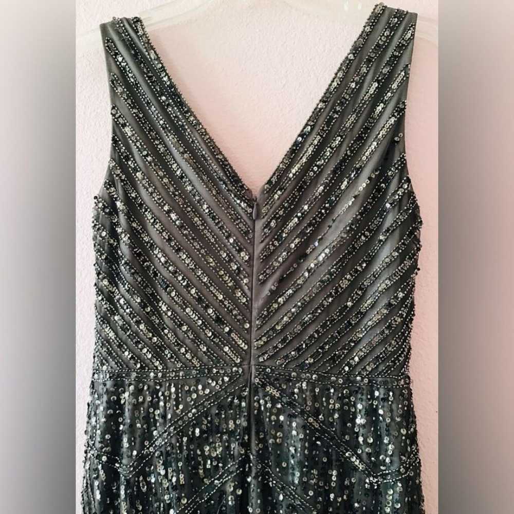 Adrianna Papell Sequined gown size 2 - image 10