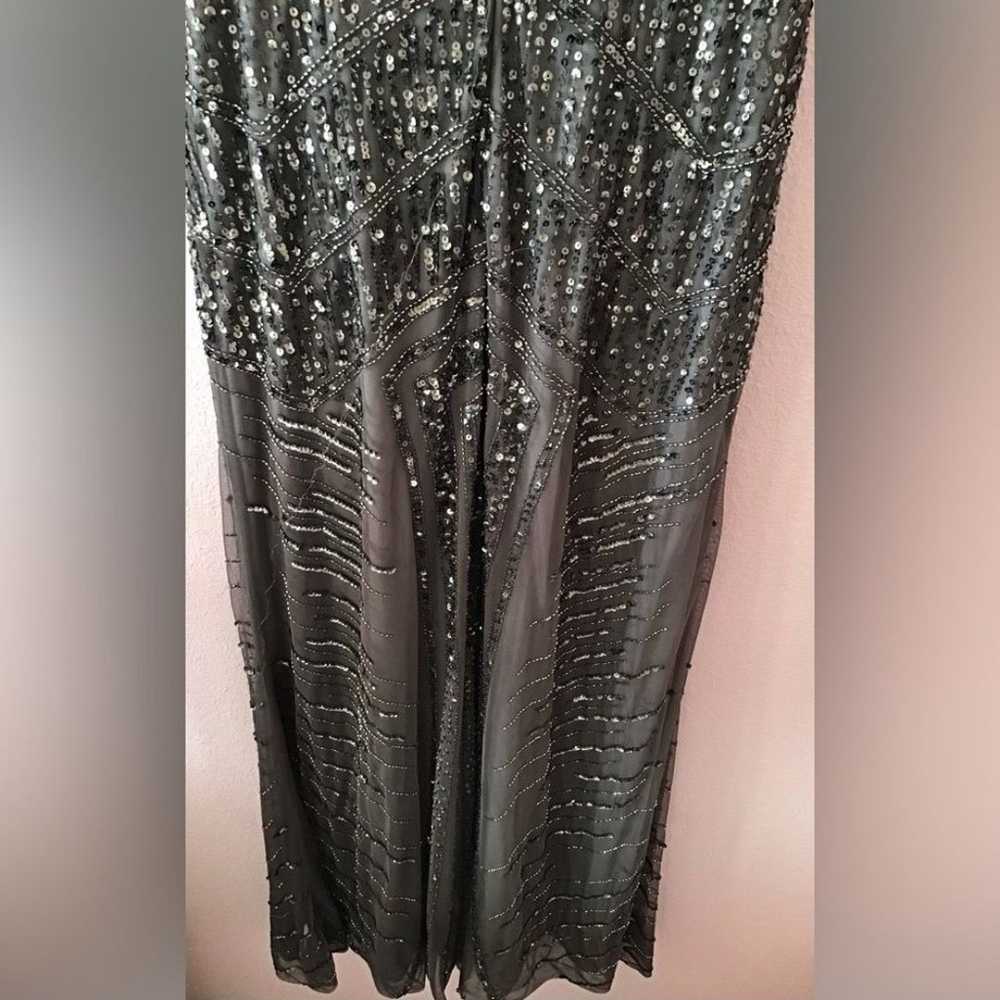 Adrianna Papell Sequined gown size 2 - image 12